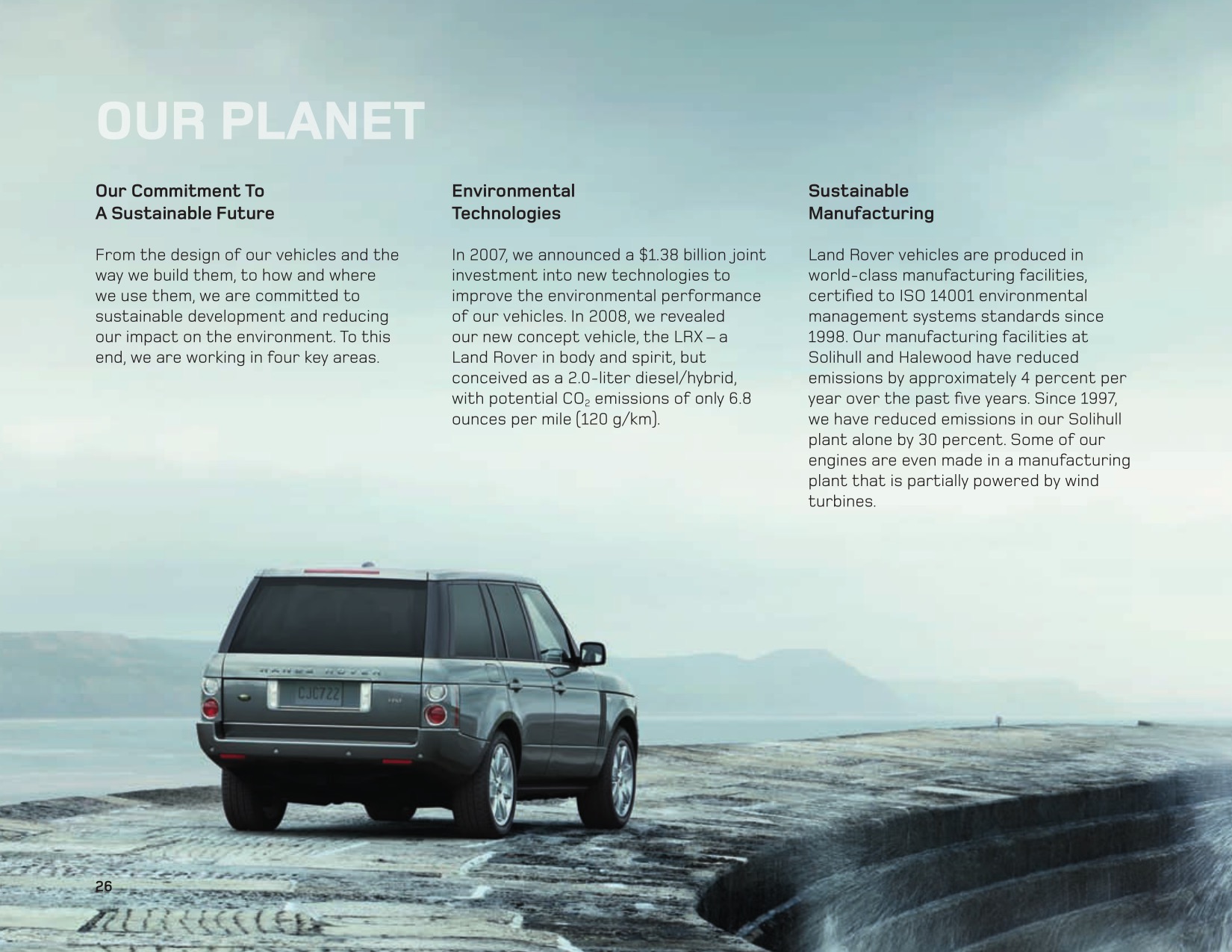 2009 Land Rover Brochure Page 16